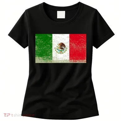 Mexico Flag Grunge Women's T-Shirt