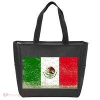 Mexico Flag Grunge Tote Bag thumb 0
