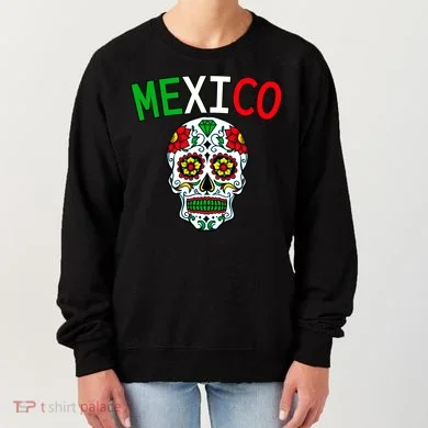 Mexico Skull Women's Sweatshirt