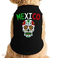 Mexico Skull Doggie Tank thumb 0