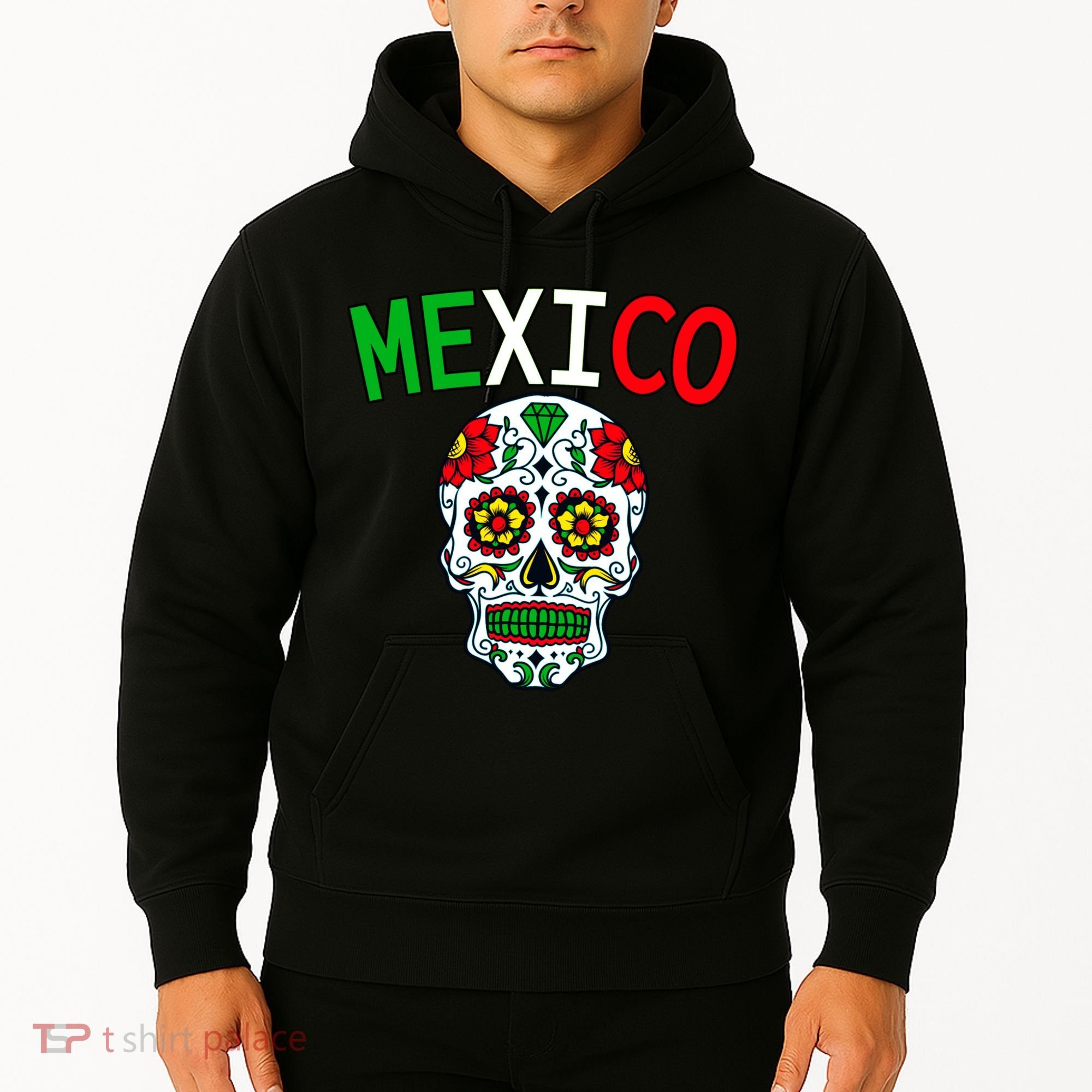 Mexico Skull Hoodie