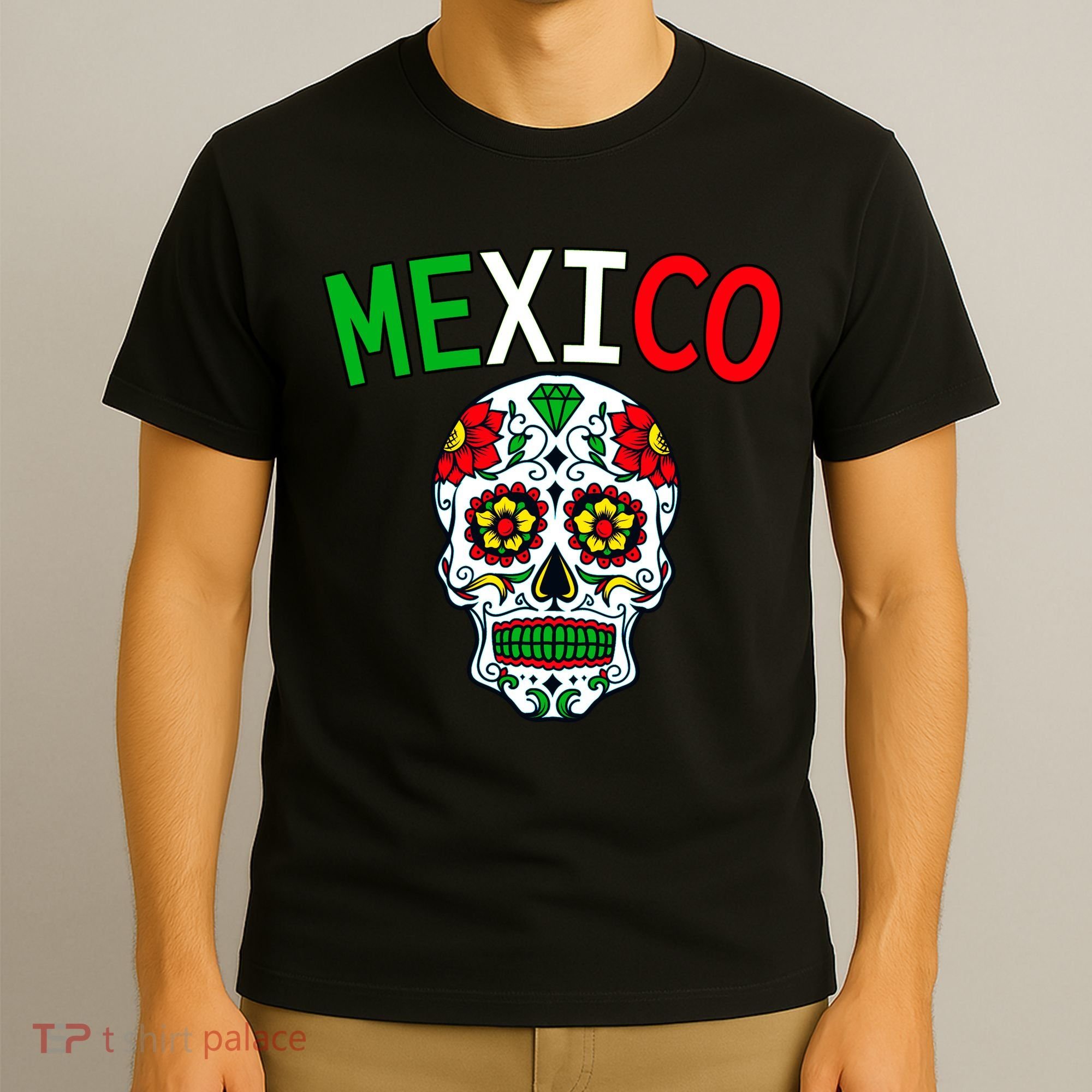 Mexico Skull T-Shirt