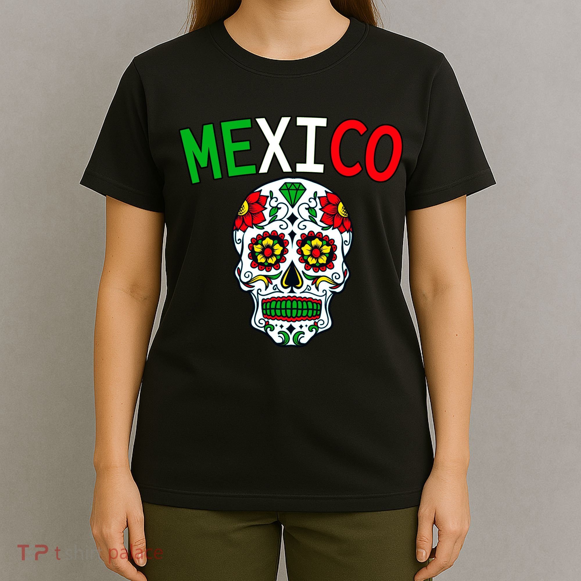 Mexico Skull T-Shirt