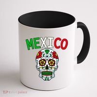 Mexico Skull Coffee Mug thumb 1