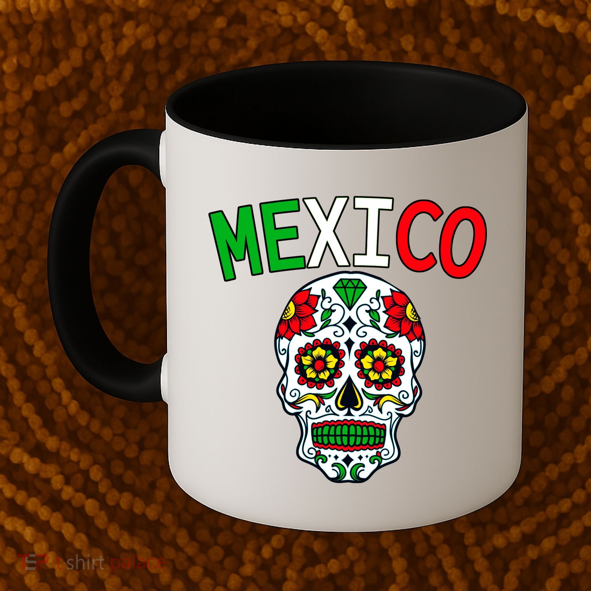 Mexico Skull Coffee Mug