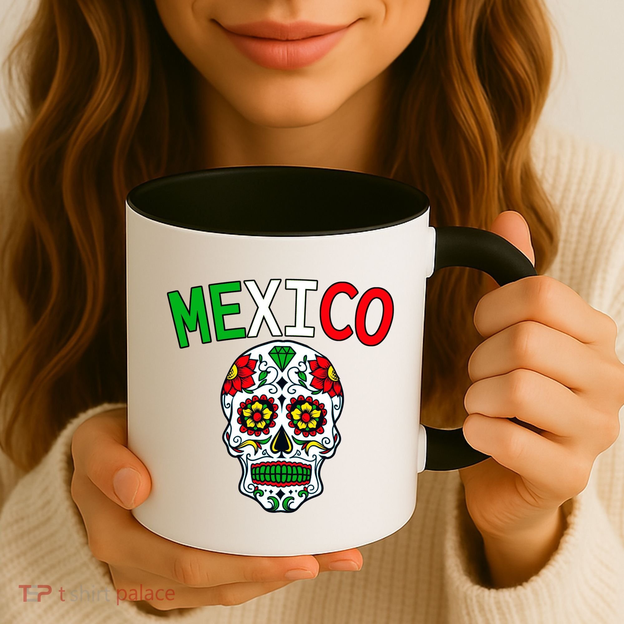 Mexico Skull Coffee Mug