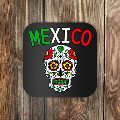 Mexico Skull Coaster
