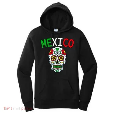 Mexico Skull Women's Hoodie