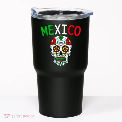 Mexico Skull Tumbler