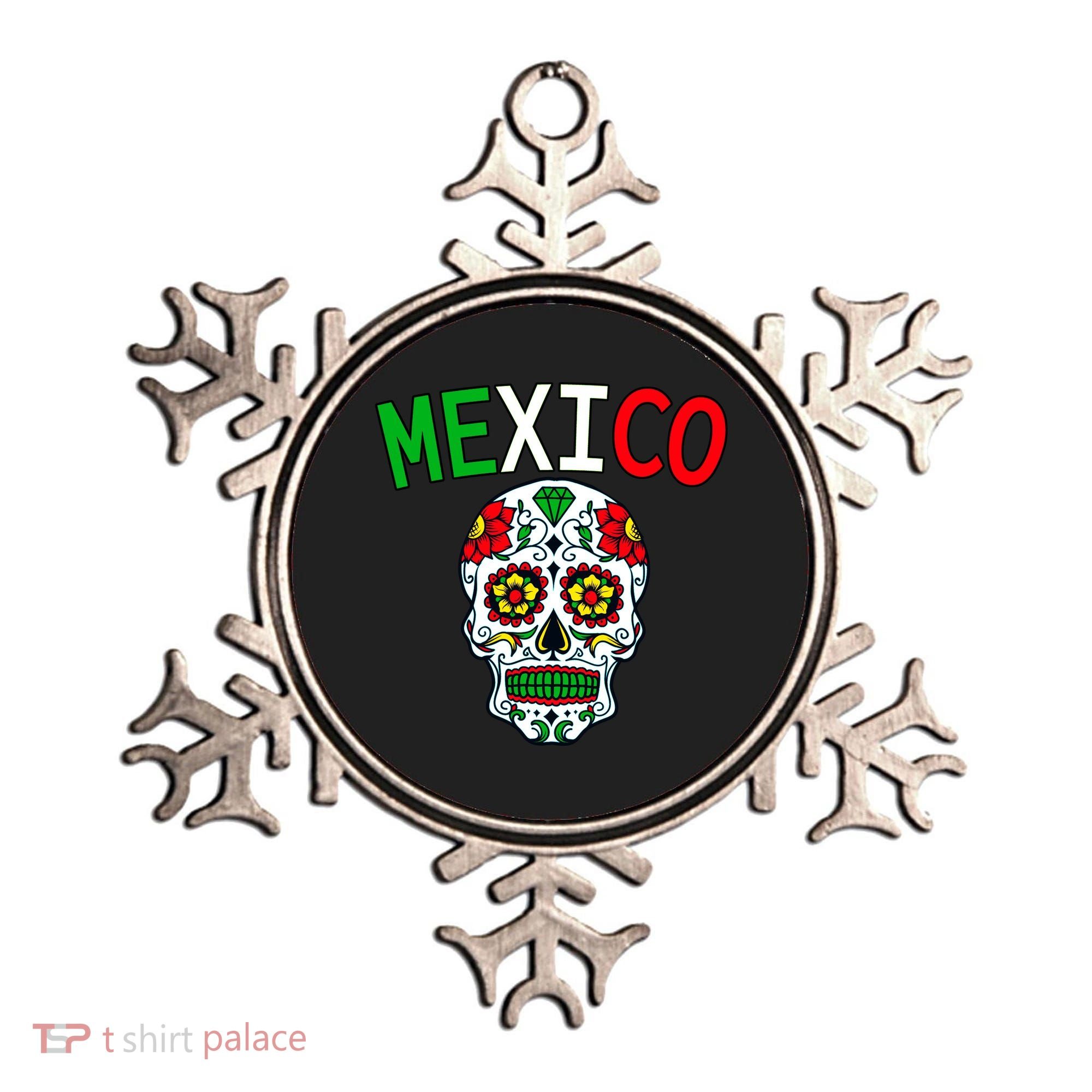 Mexico Skull Ornament