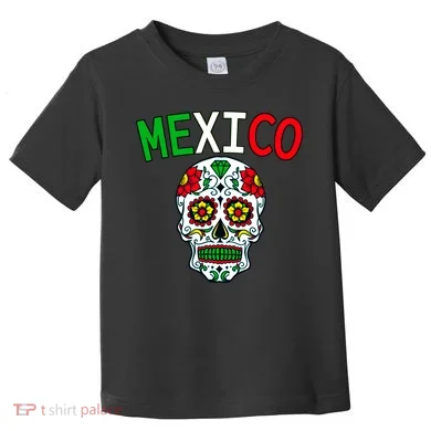 Mexico Skull Toddler T-Shirt