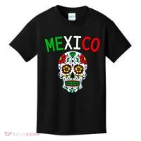 Mexico Skull Kids T-Shirt thumb 0