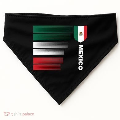 Mexico Soccer Jersey USA-Made Doggie Bandana