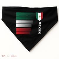 Mexico Soccer Jersey USA-Made Doggie Bandana thumb 0