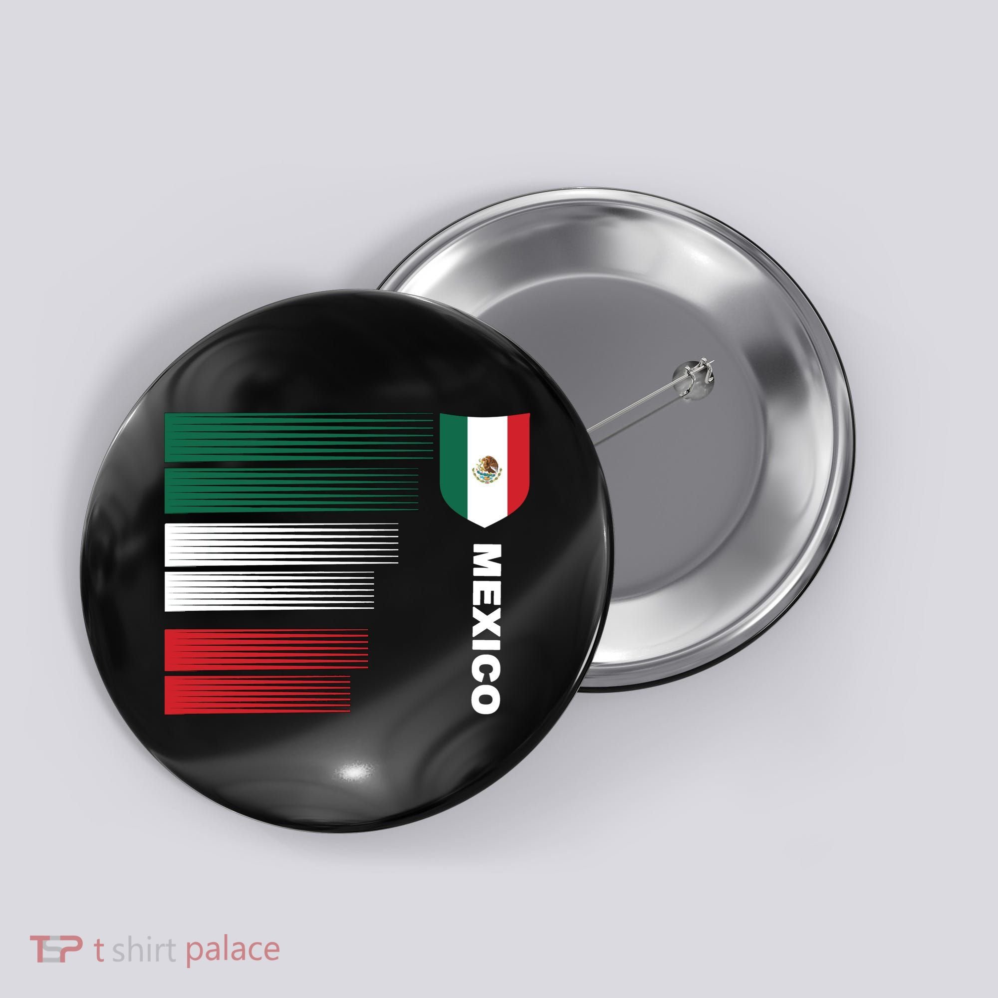 Mexico Soccer Jersey Button