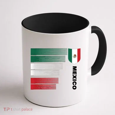 Mexico Soccer Jersey Coffee Mug back