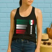 Mexico Soccer Jersey Women's Tank Top thumb 2