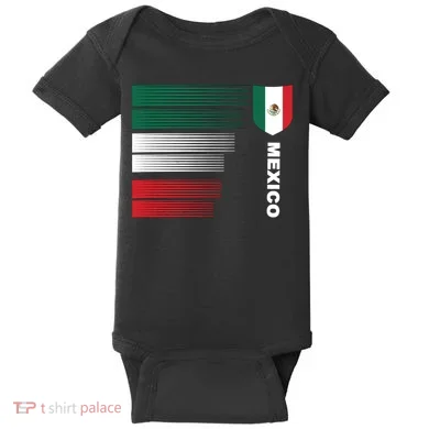 Mexico Soccer Jersey Baby Bodysuit