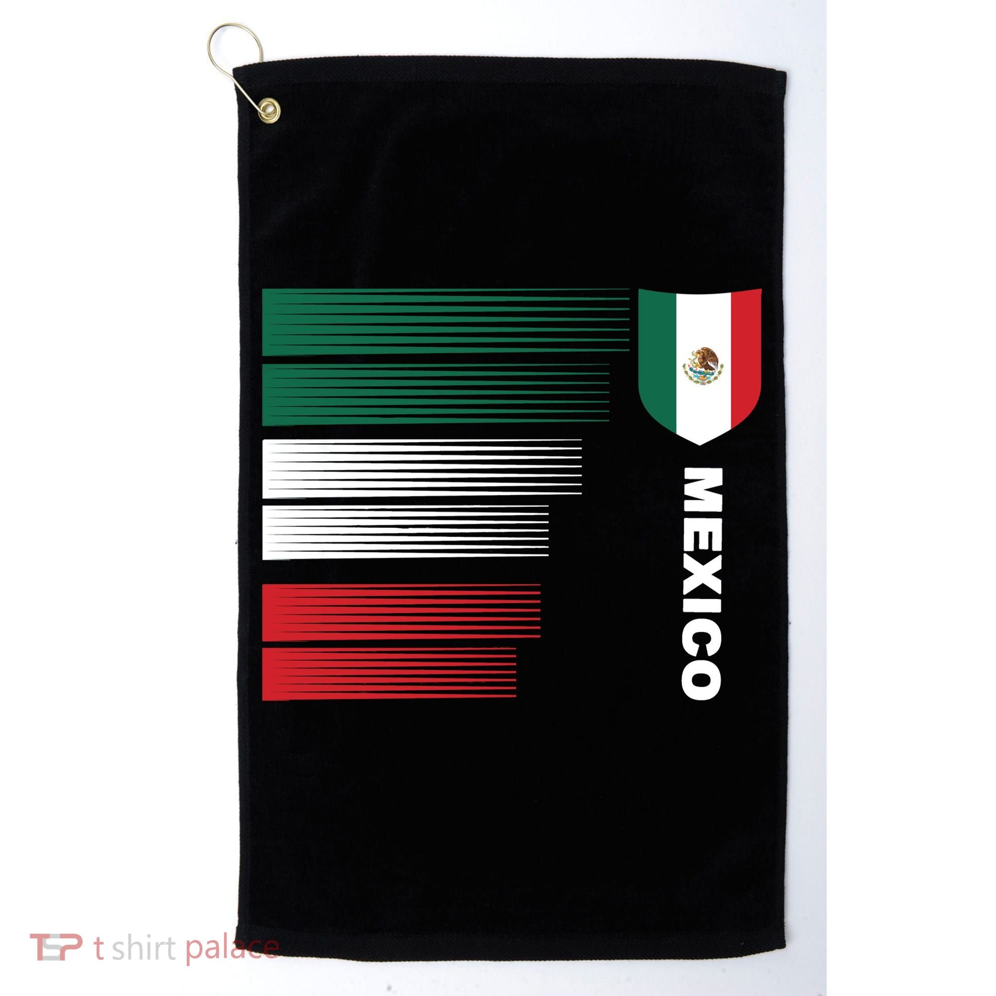 Mexico Soccer Jersey Golf Towel