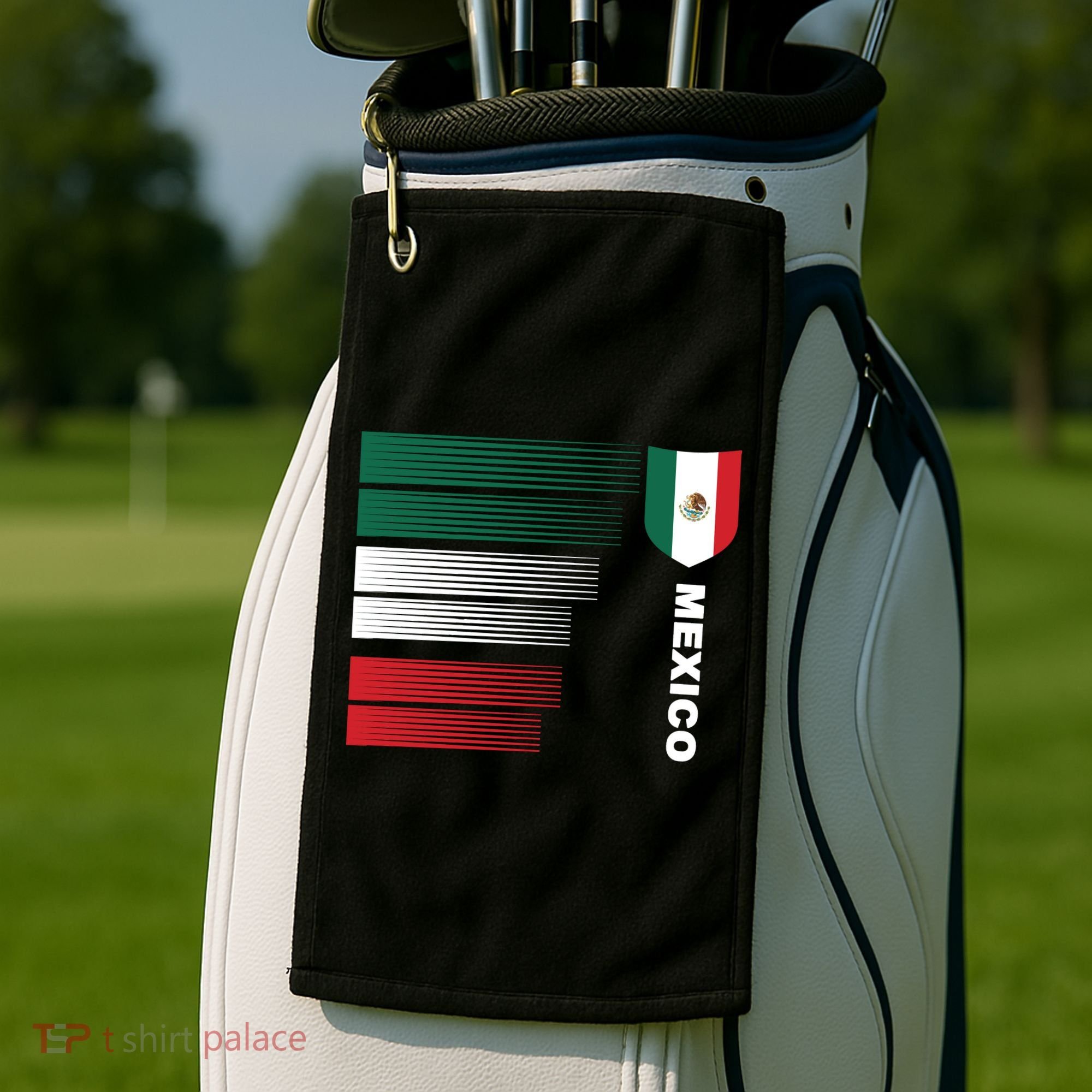 Mexico Soccer Jersey Golf Towel