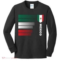 Mexico Soccer Jersey Kids Long Sleeve Shirt thumb 0