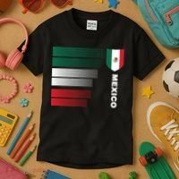 Mexico Soccer Jersey Kids T-Shirt thumb 3