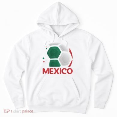 Mexico Soccer Jersey Logo Hoodie