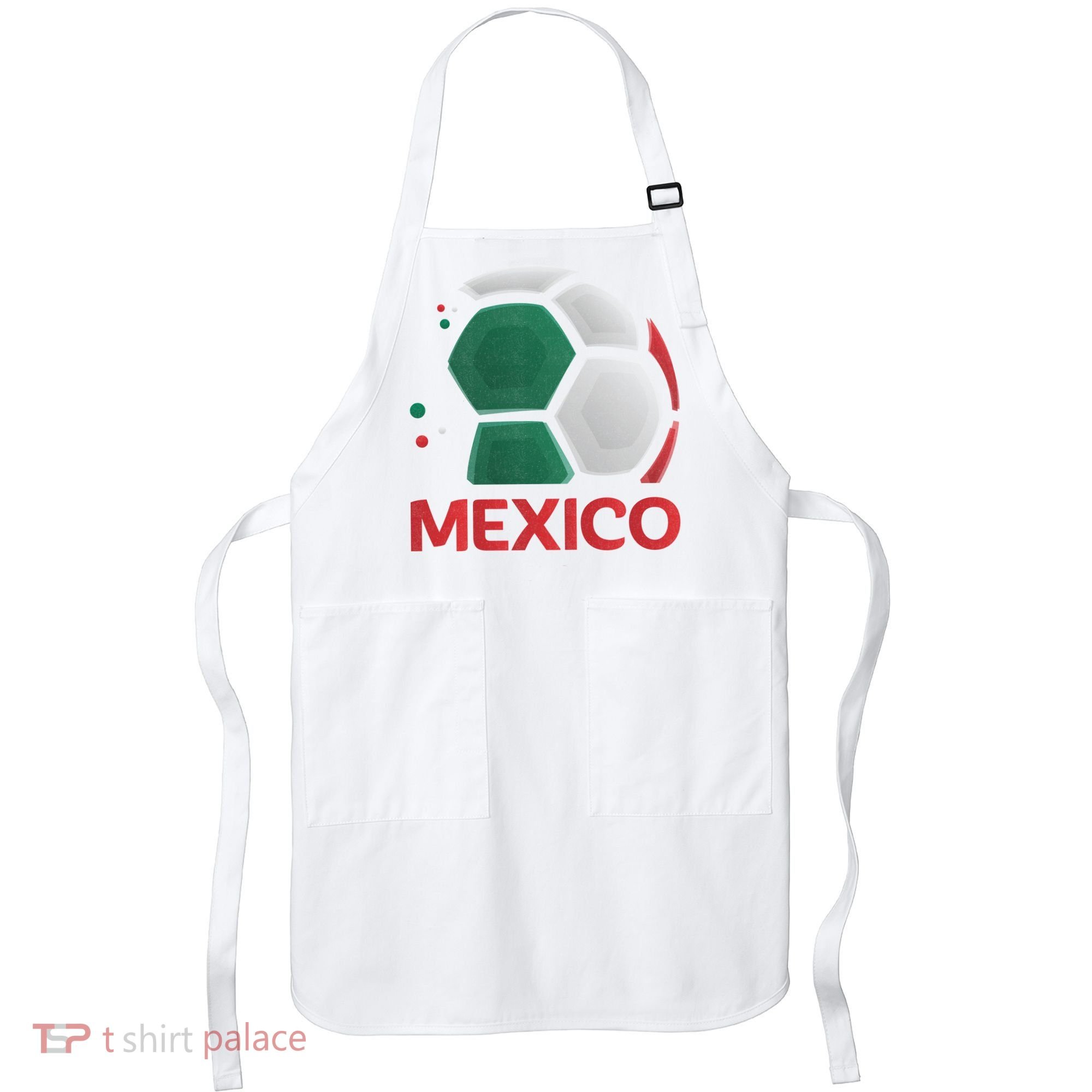 Mexico Soccer Jersey Logo Apron