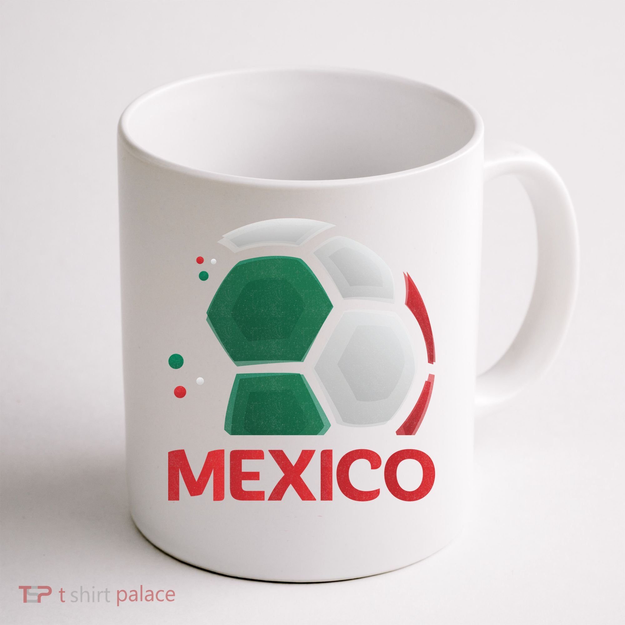 Mexico Soccer Jersey Logo Coffee Mug