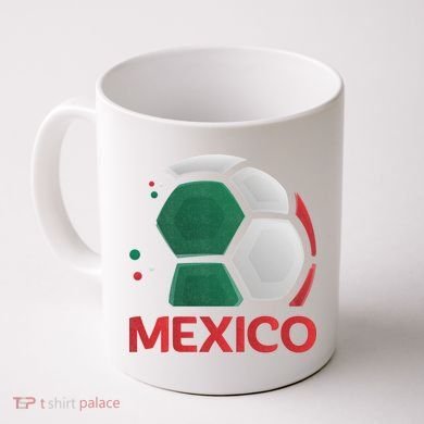 Mexico Soccer Jersey Logo Coffee Mug