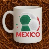 Mexico Soccer Jersey Logo Coffee Mug thumb 2