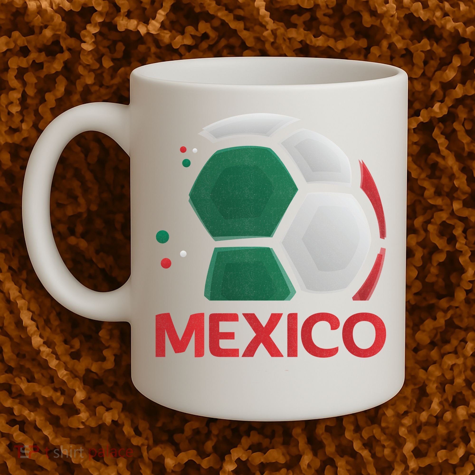 Mexico Soccer Jersey Logo Coffee Mug
