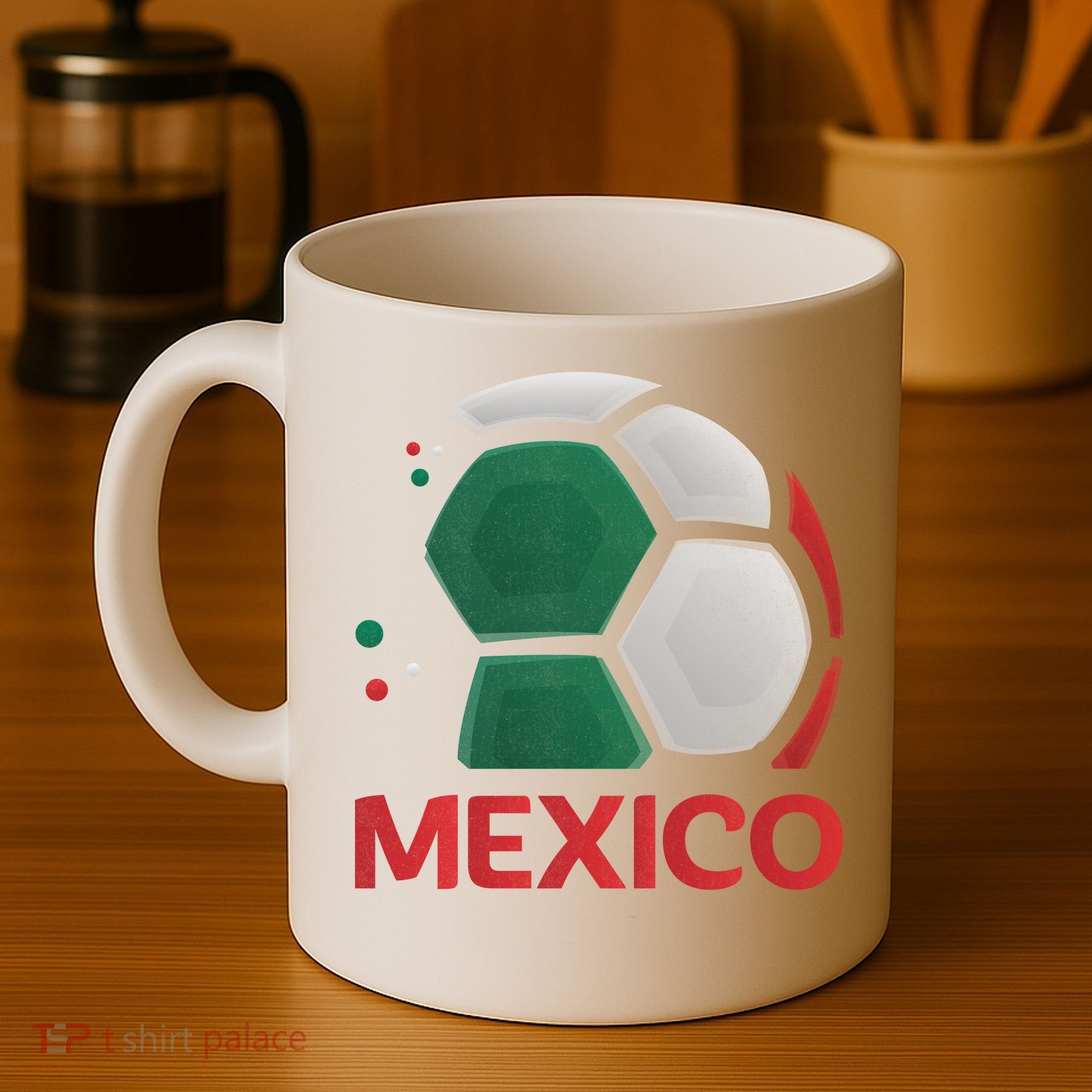 Mexico Soccer Jersey Logo Coffee Mug