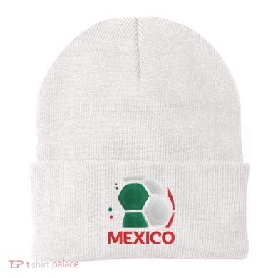 Mexico Soccer Jersey Logo Beanie