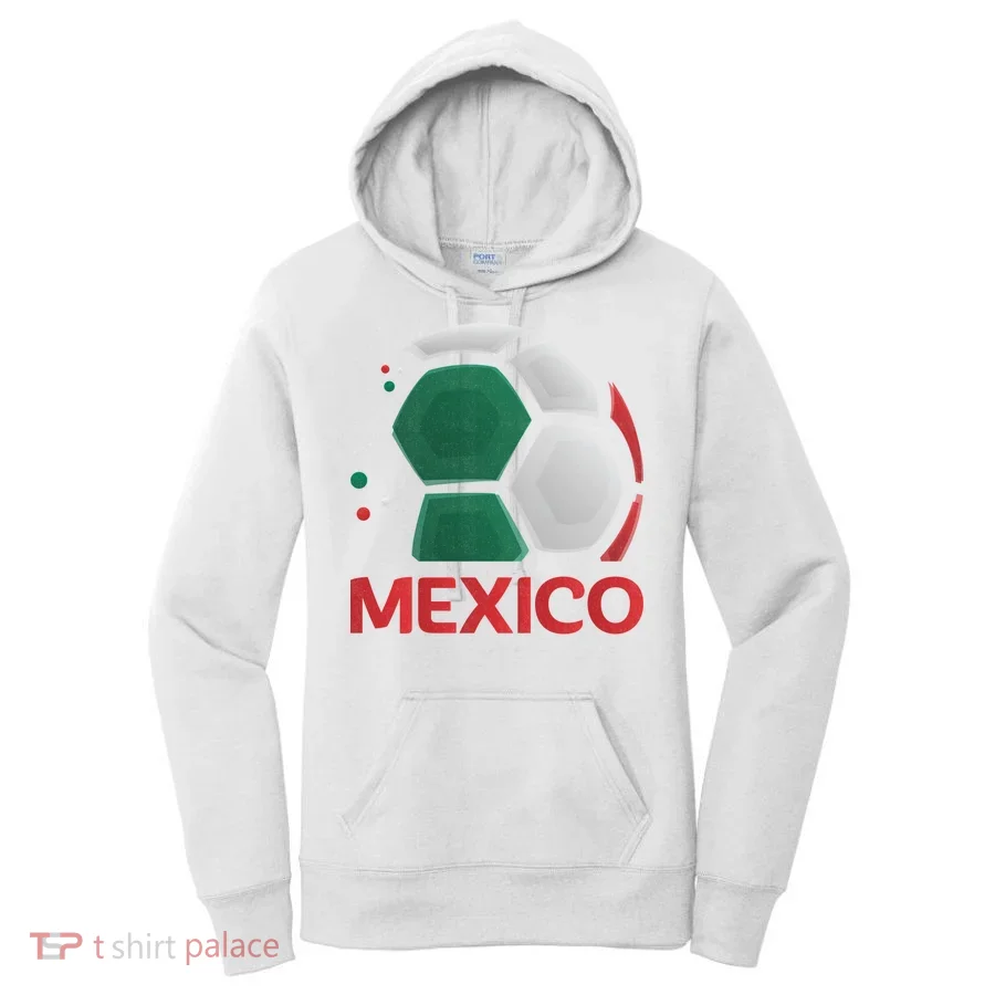 Mexico Soccer Jersey Logo Women's Hoodie