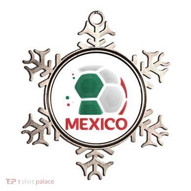 Mexico Soccer Jersey Logo Ornament