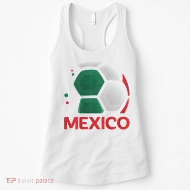 Mexico Soccer Jersey Logo Women's Tank Top