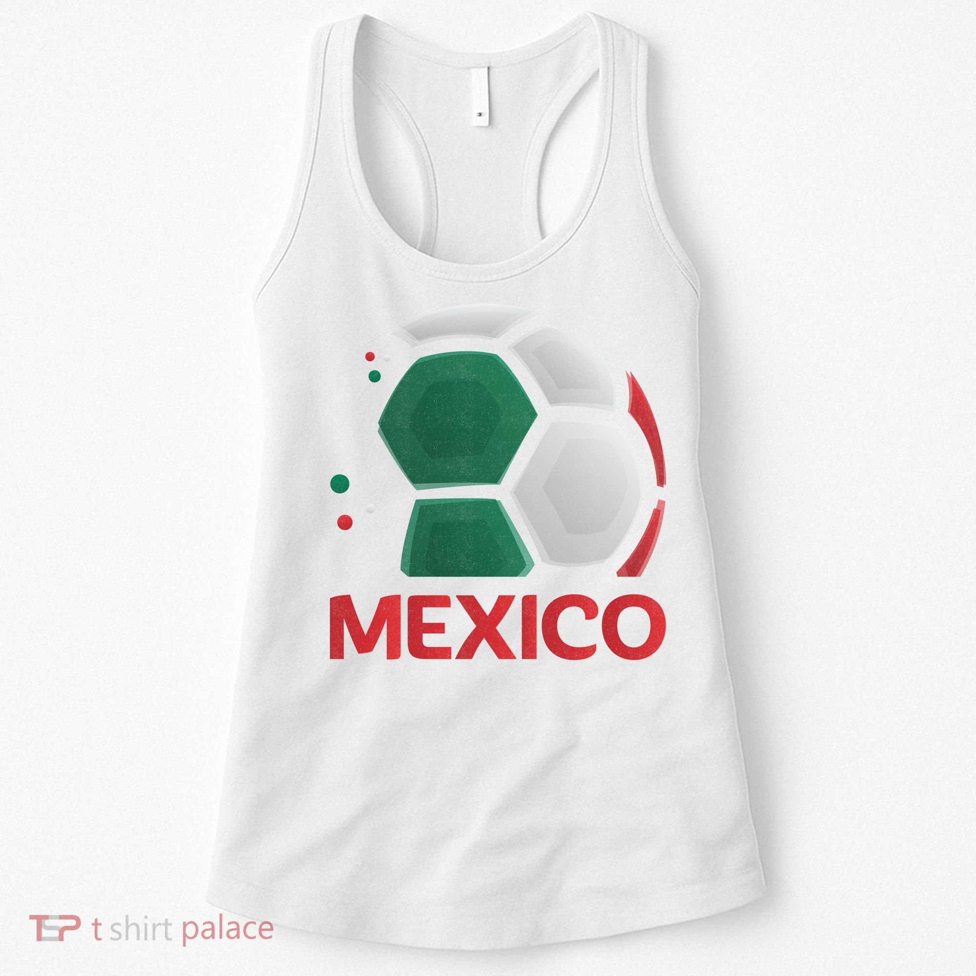 Mexico Soccer Jersey Logo Women's Tank Top