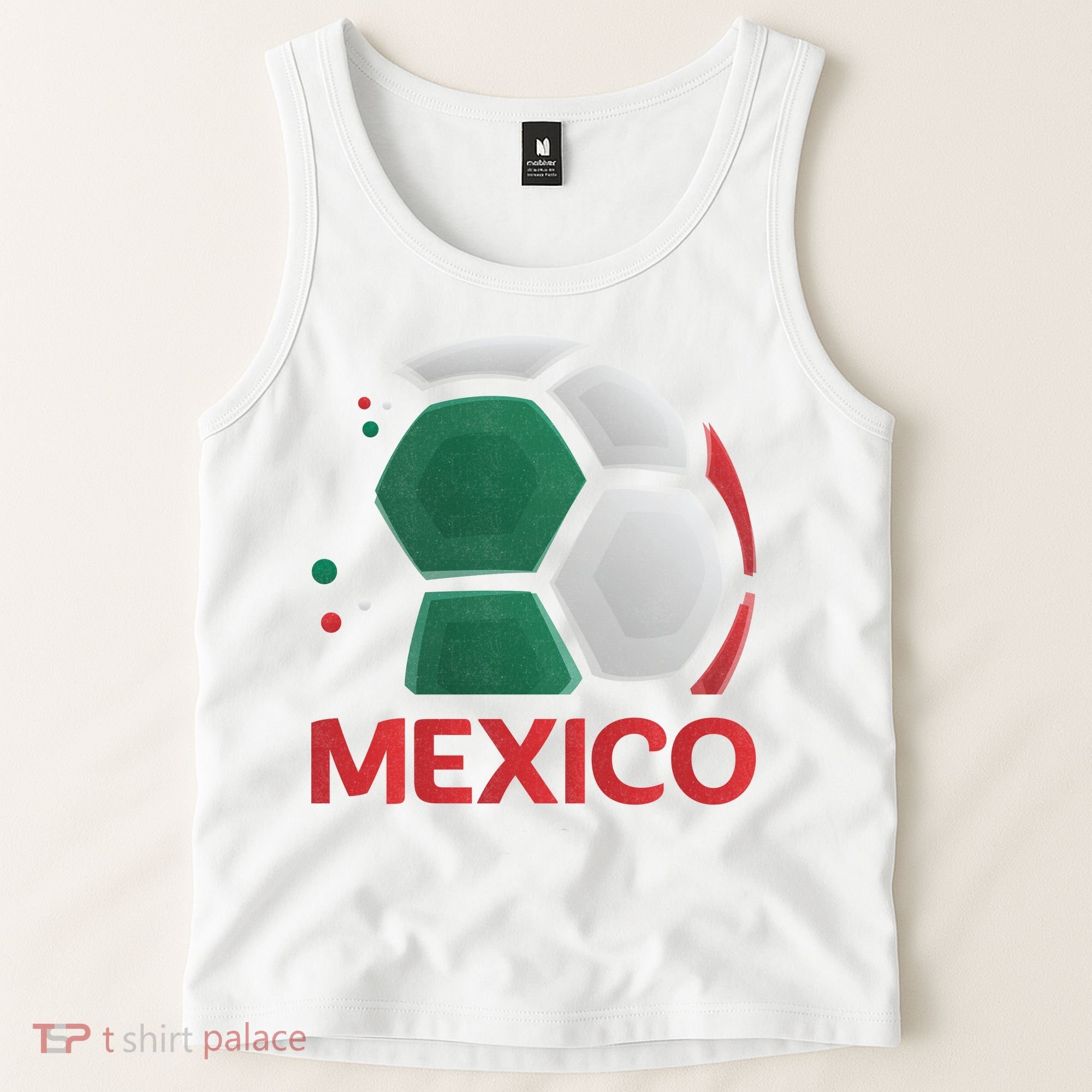 Mexico Soccer Jersey Logo Tank Top