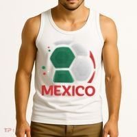 Mexico Soccer Jersey Logo Tank Top thumb 3