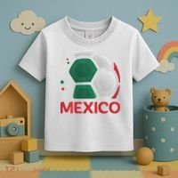 Mexico Soccer Jersey Logo Toddler T-Shirt thumb 3