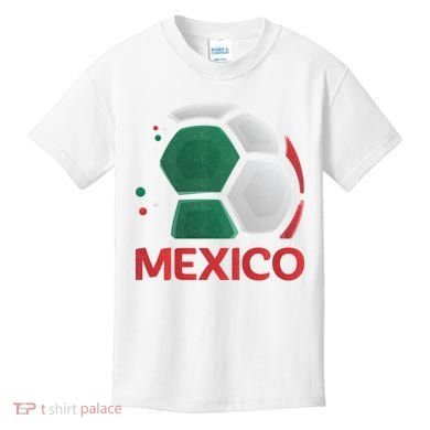 Mexico Soccer Jersey Logo Kids T-Shirt