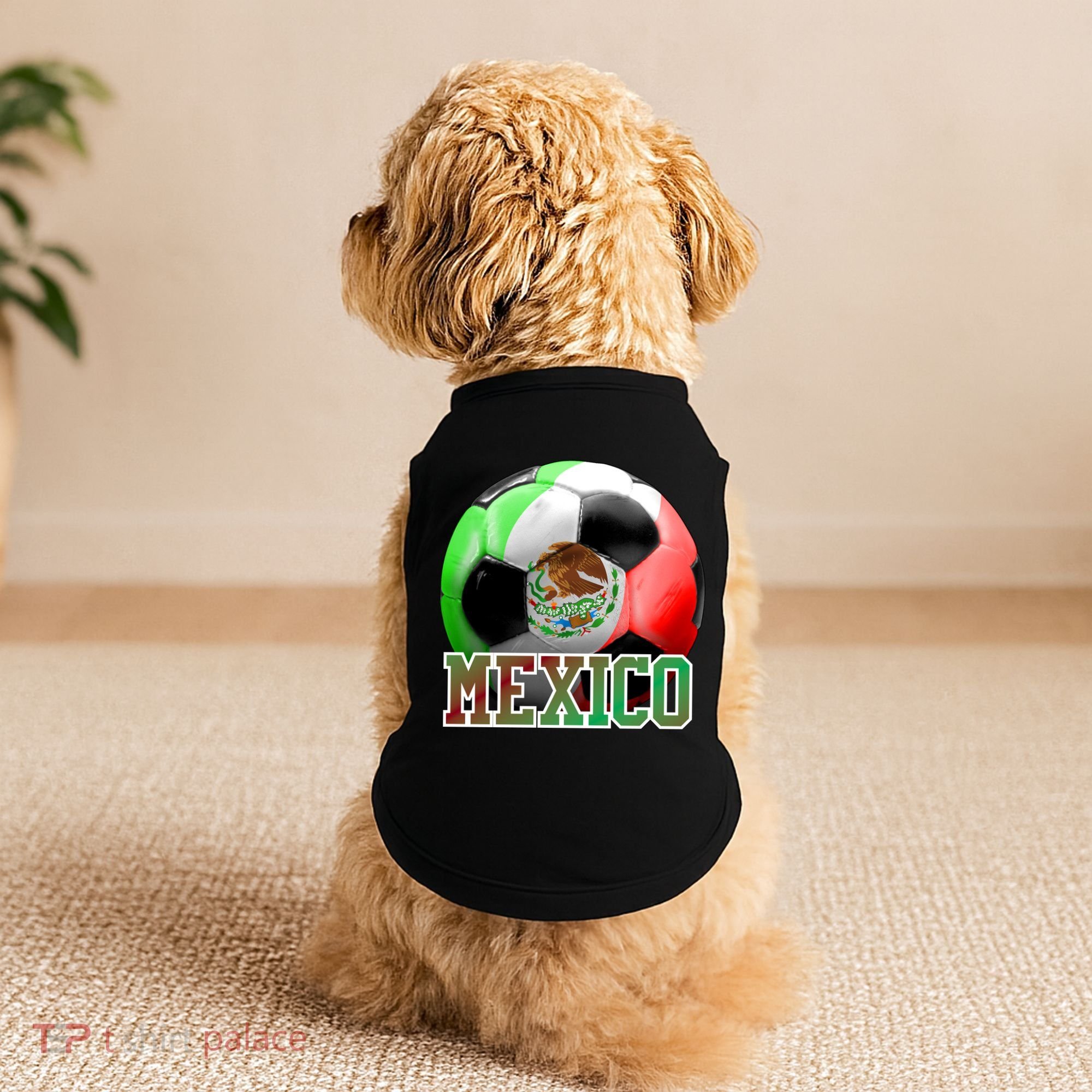 Mexico Soccer Logo Doggie Tank
