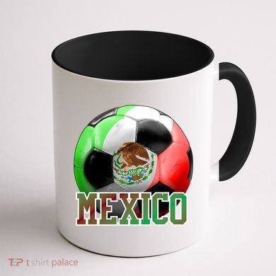 Mexico Soccer Logo Coffee Mug back