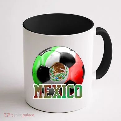 Mexico Soccer Logo Coffee Mug back