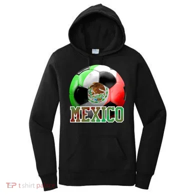 Mexico Soccer Logo Women's Hoodie
