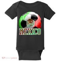 Mexico Soccer Logo Baby Bodysuit thumb 0