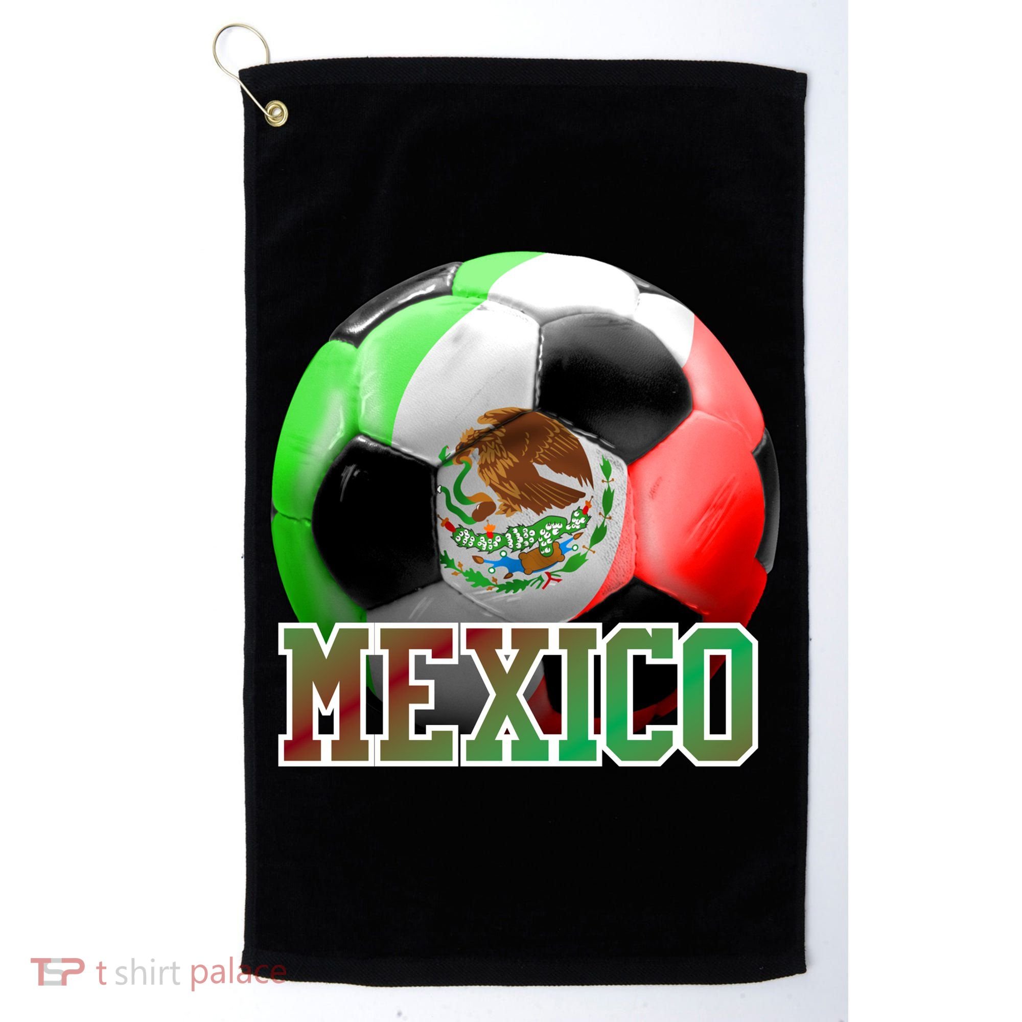 Mexico Soccer Logo Golf Towel