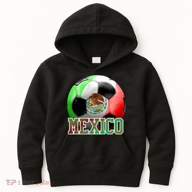 Mexico Soccer Logo Kids Hoodie