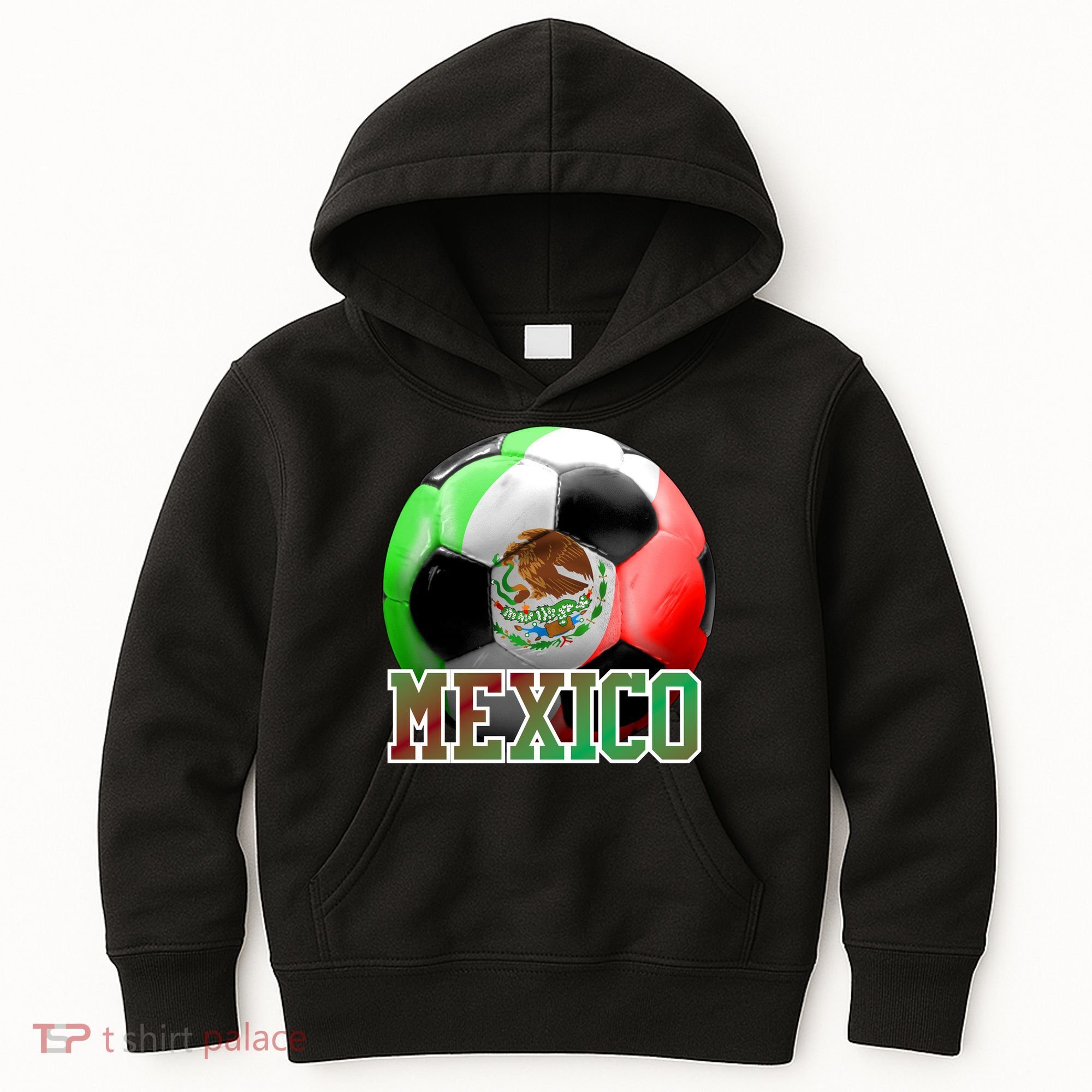 Mexico Soccer Logo Kids Hoodie